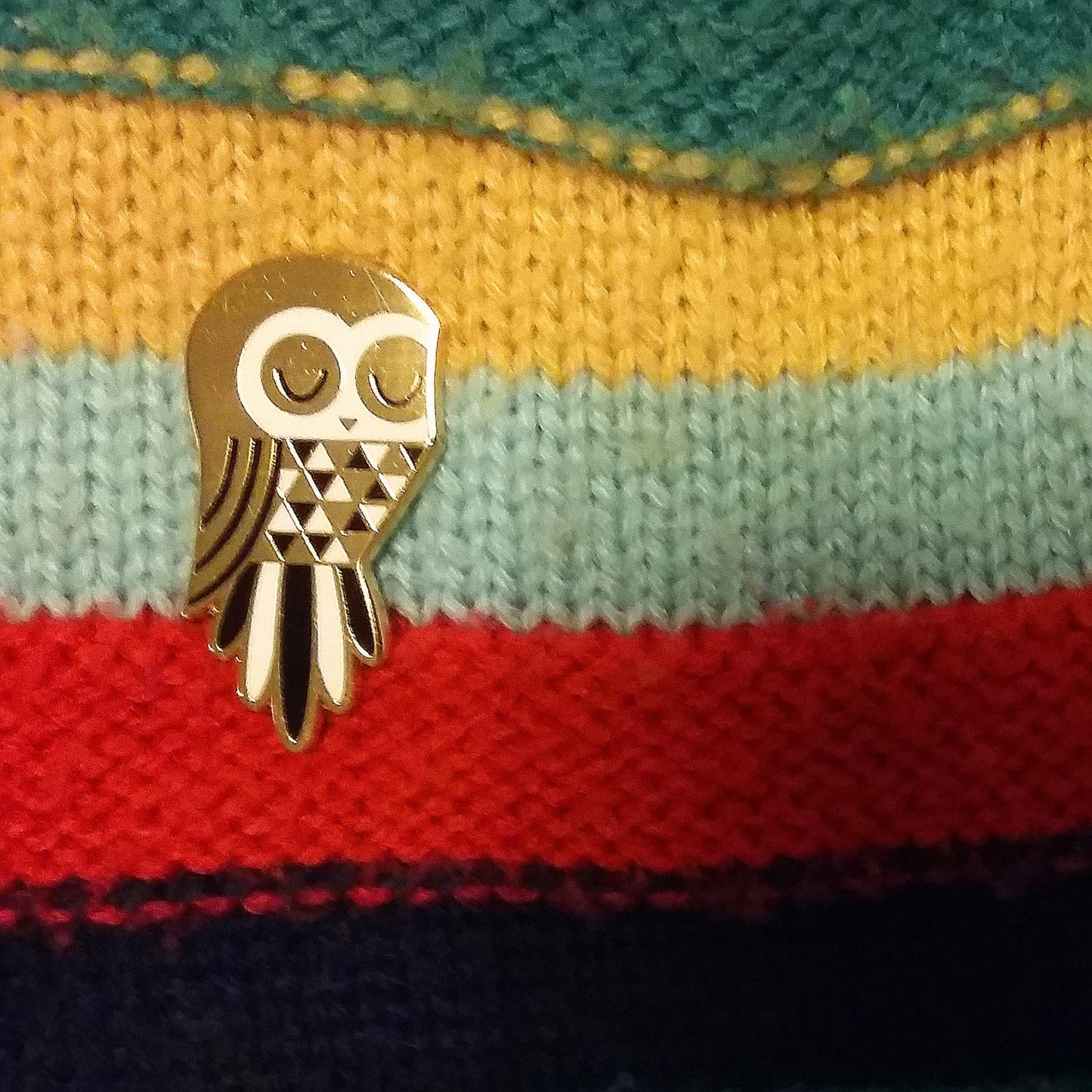 Twit Owl - Enamel Pin Badge