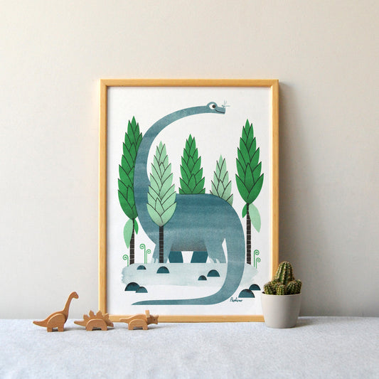 Doyouthinkhesaurus - A3 RISO print