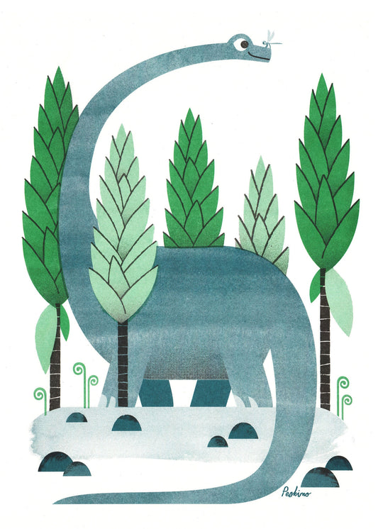 Doyouthinkhesaurus - A3 RISO print